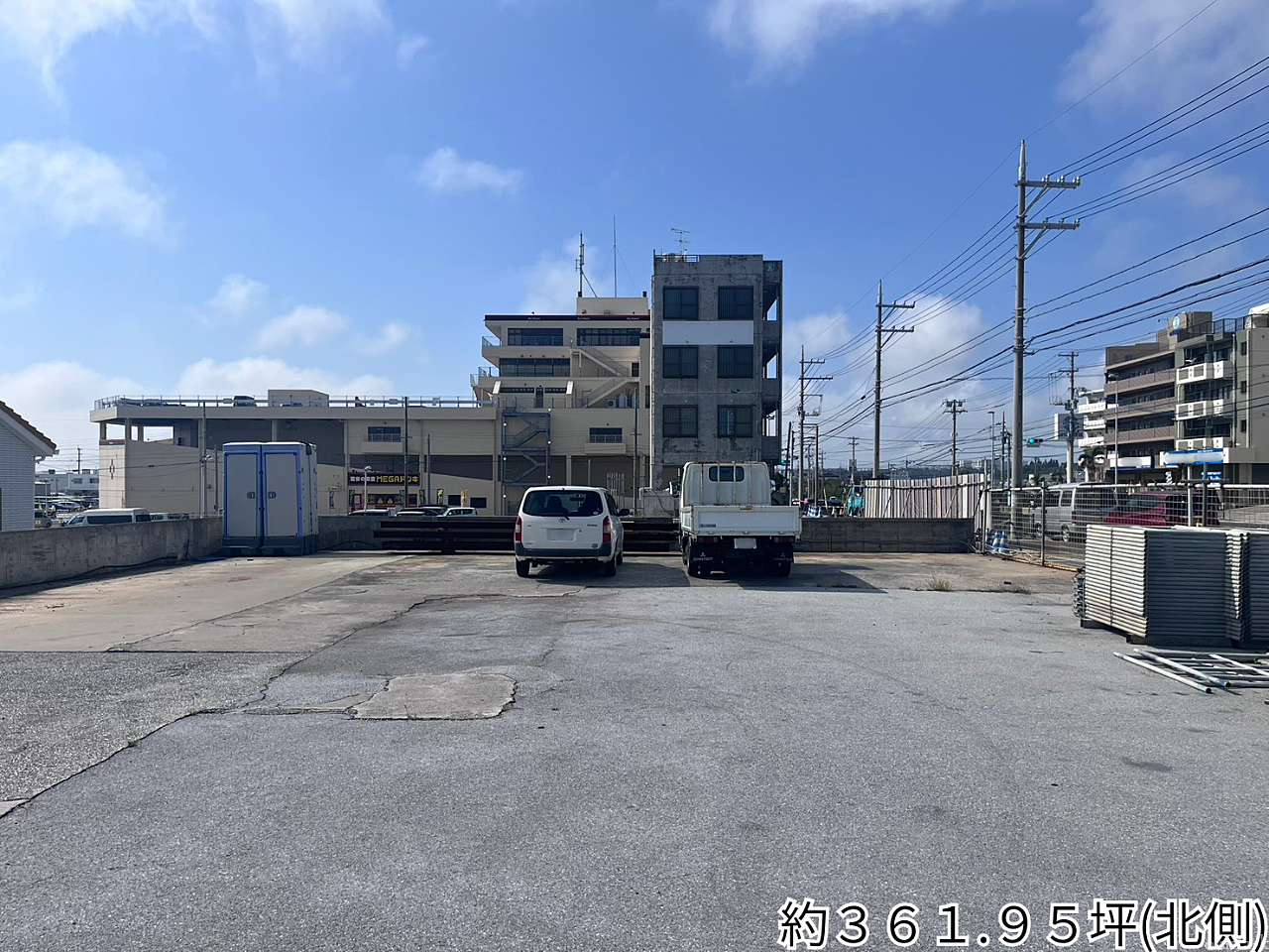 敷地内「北側」の写真