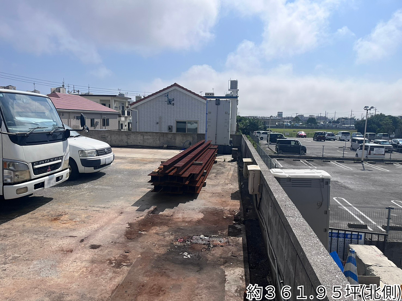 敷地内「北側」の写真